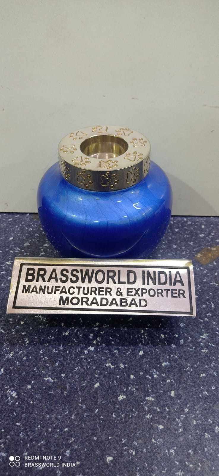 Silver Pet Paw Engraved Tea Light Pet