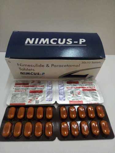 Tablets Nimesulide 100mg+ Paracetamol 325mg