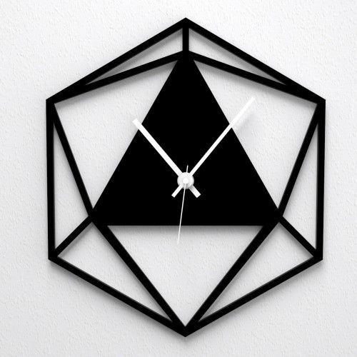 Iron Wall Clock - 24 Inch, Round Shape | Luxury Digital Design In Gold, Brass, Black, And White