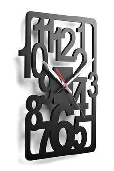 Iron Wall Clock - 24 Inch, Round Shape | Luxury Digital Design In Gold, Brass, Black, And White