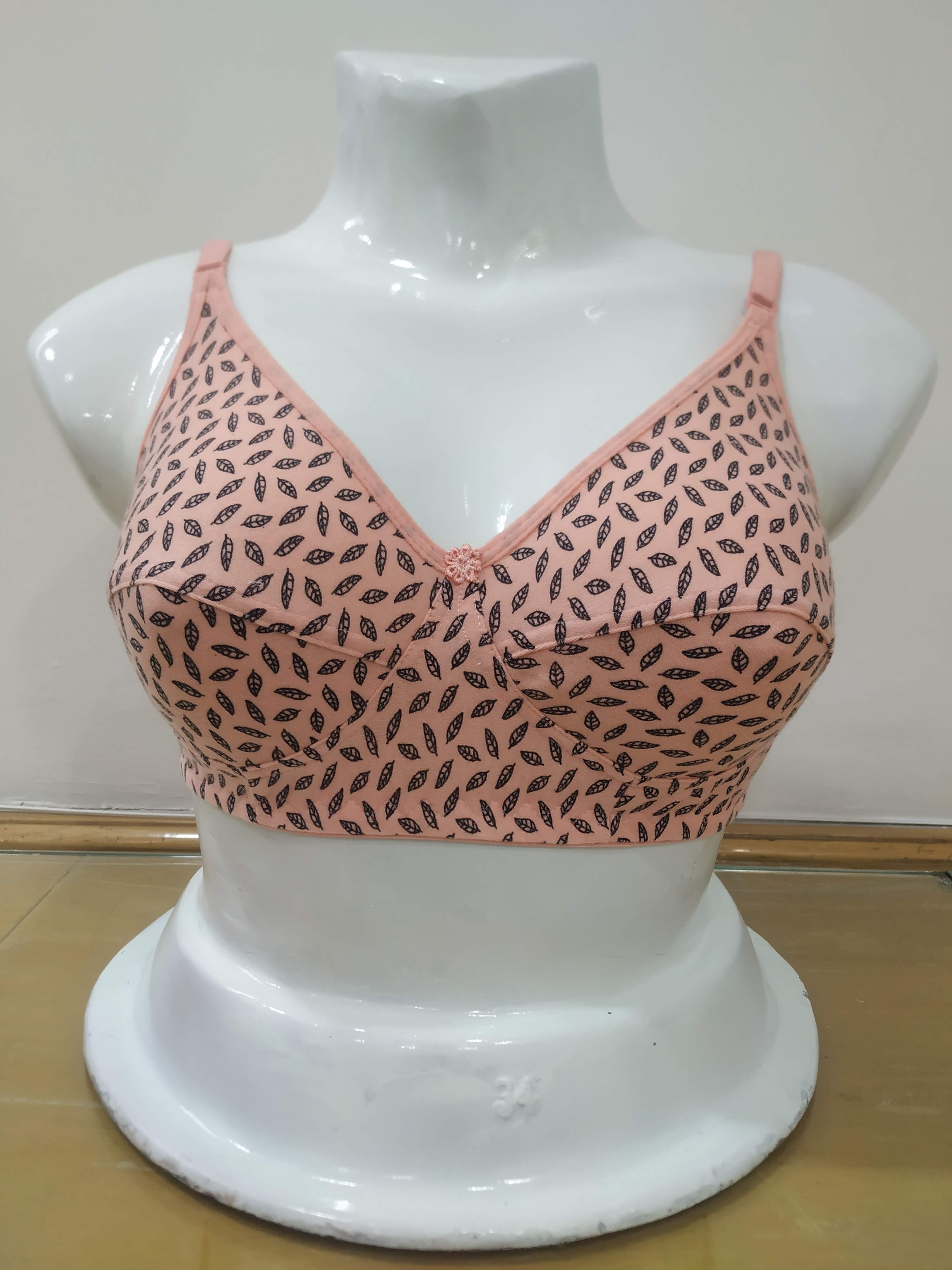 Ultrafit Lite L102 - Printed Cotton Blend Bra | Size Range 30-40