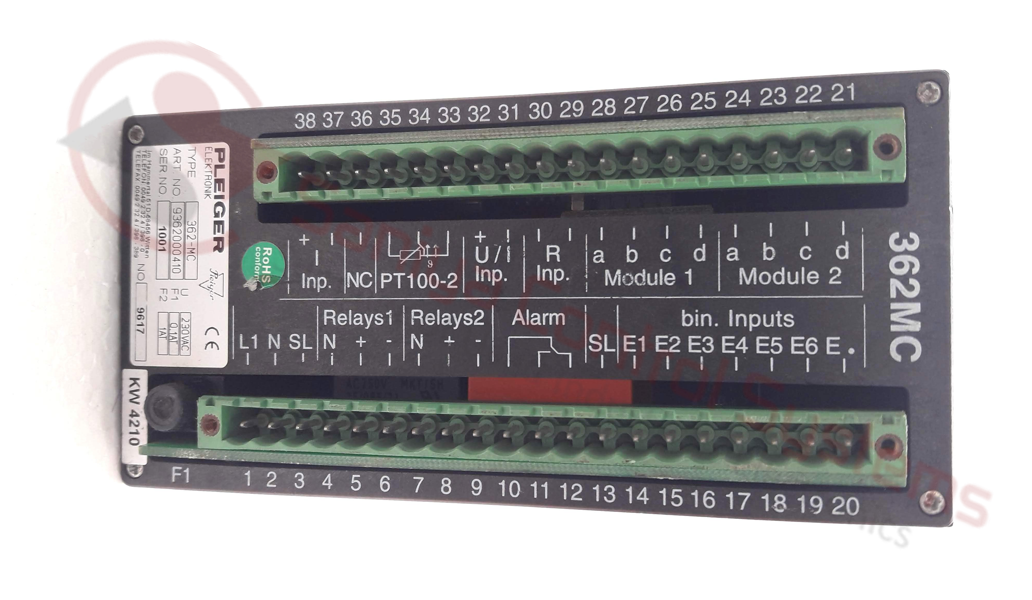 Pleiger Elektronik 362-mc Multi Function Controller