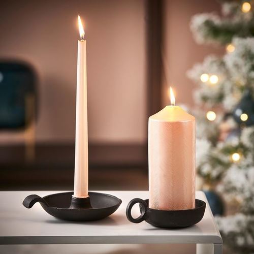 Brass Pan Candle Holder