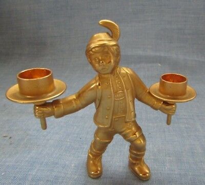 Brass Boy Hand Candle Holder