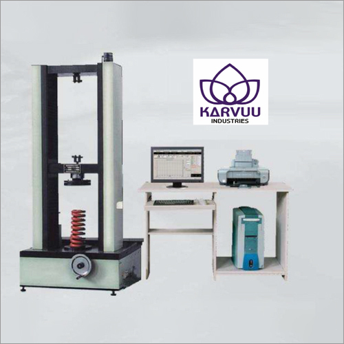 Mild Steel Karvuu Spring Testing Machine