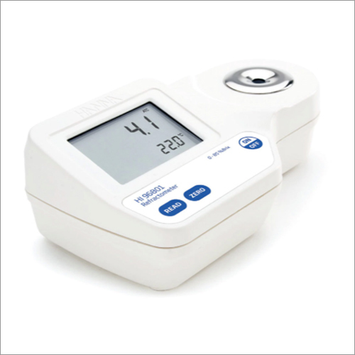 Digital Refractometer For Brix Measurement In Food - Color: White