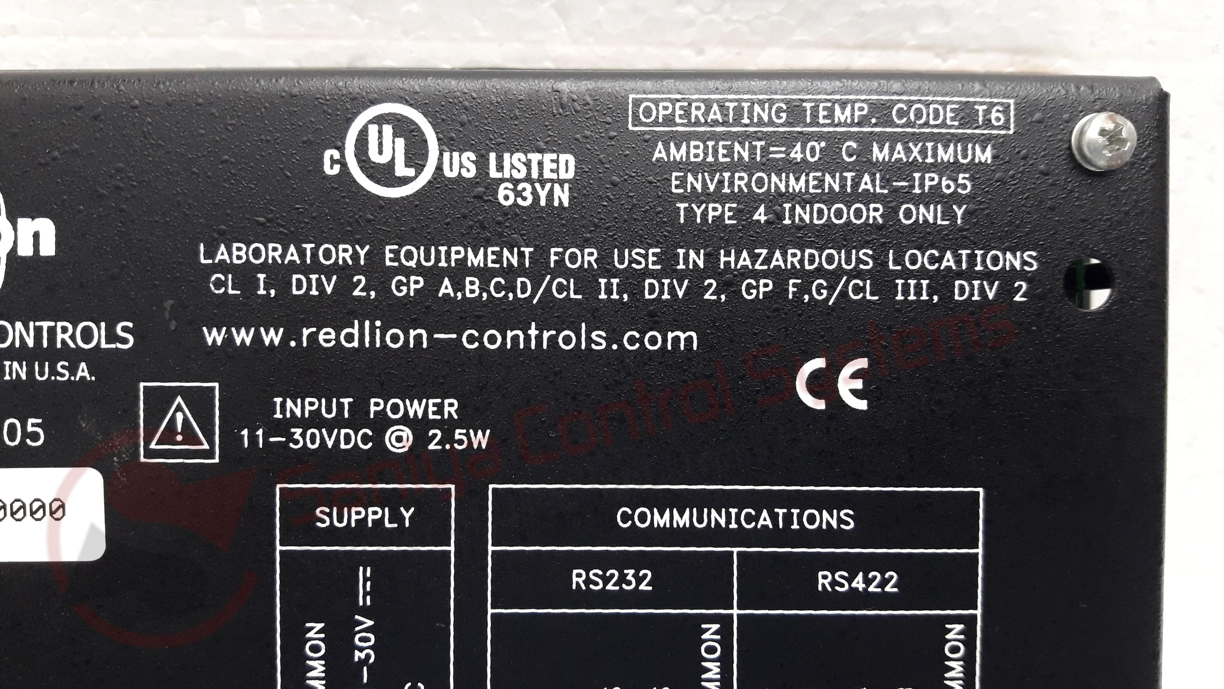 Red Lion Cl050000 Character Lcd Operator Terminal Hmi