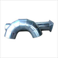 स्टेनलेस स्टील एसएस राउंड एयर डक्ट