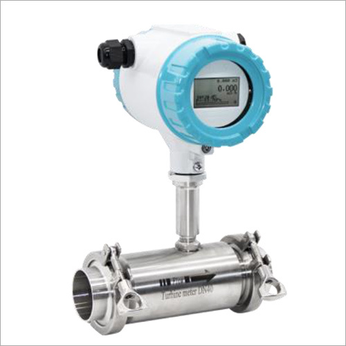 Tri Clamp Version Turbine Flow Meter - Accuracy: 1  %