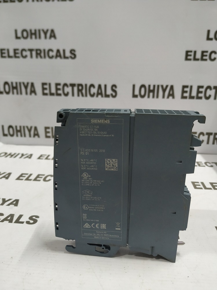 Siemens S7 1500 6es7 521-1bl10-0aa0 Module