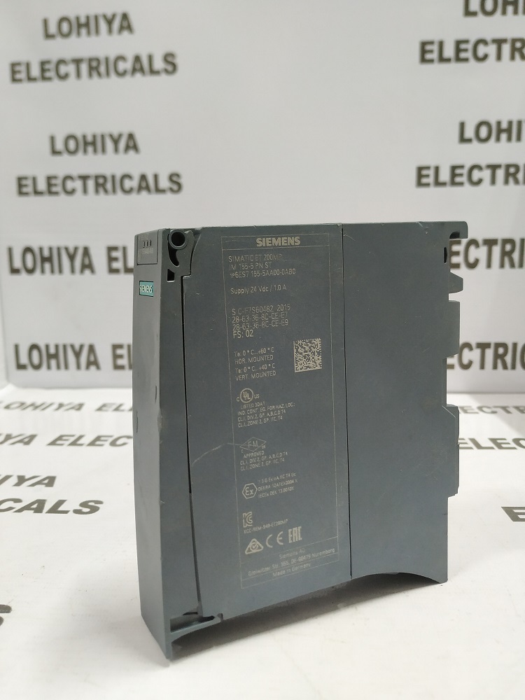Siemens Simatic 6es7 155-5aa00-0ab0 Et200mp Im155-5 Pn Hf Profinet I/o Module