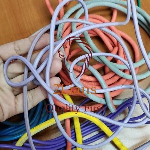 Pvc Flexible Lumps From Cables Scrap Hardness: Soft