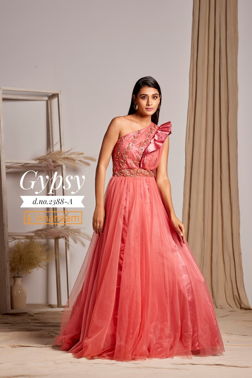 Long Gown Decoration Material: Stones