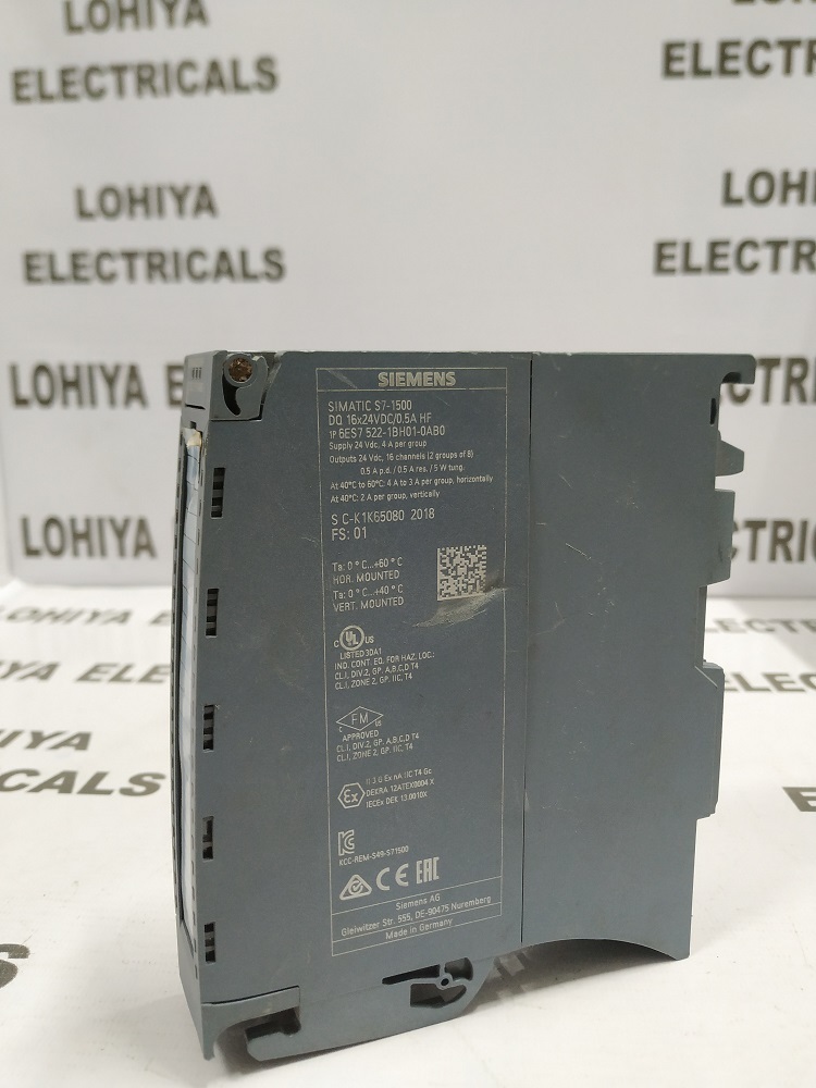 Siemens 6es7 522-1bh01-0ab0 Digital Output Module