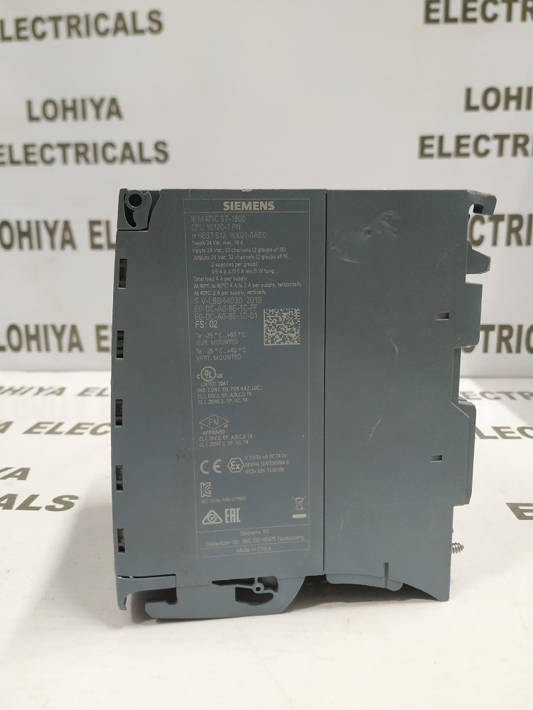 Siemens 6es7 512-1ck01-0ab0 Cpu