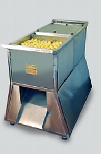 Lemon Cutting Machine - Stainless Steel, 1000x500x800 mm, 500 kg/hr Capacity, 3 kW Power, 200 kg Weight | Lemon Slicing for Juice/Preserves, IS 10000 Compliant