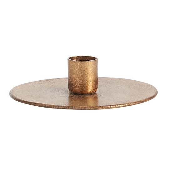 Silver Candle Holder With Velvet Bag