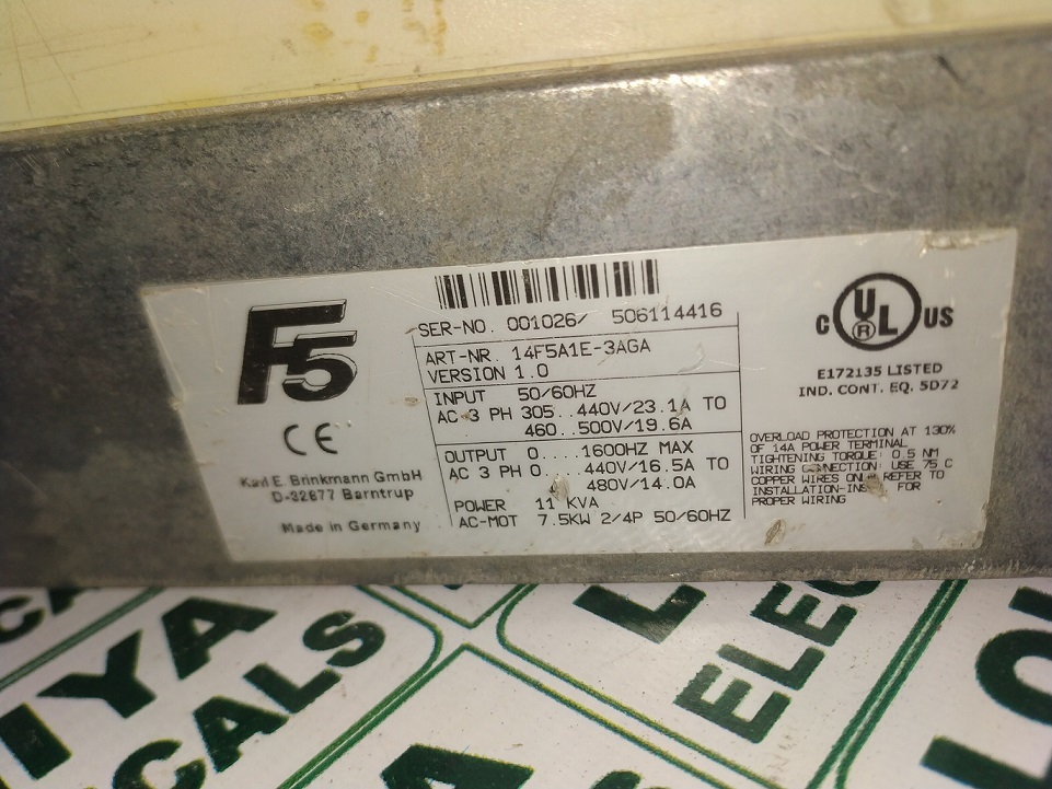 Keb 14f5a1e-3aga Servo Drive