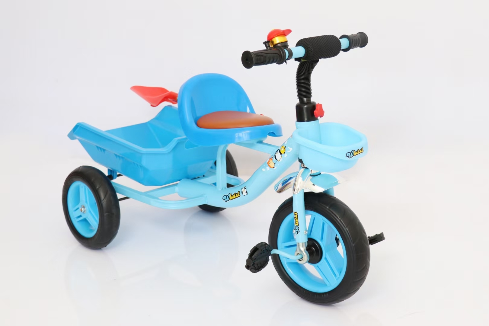 Kids Tricycle With Trunk - Color: Blue