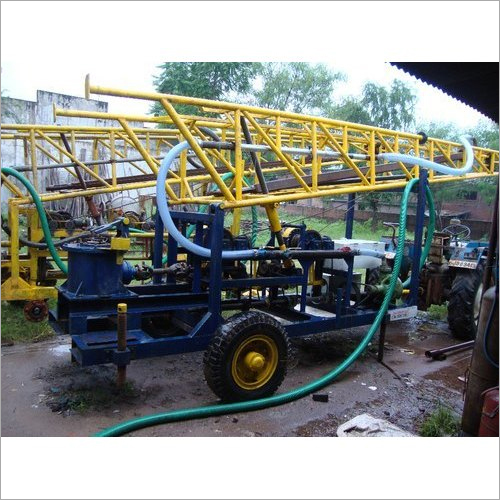 Semi-automatic Semi Automatic Tractor Mounted Drill Rig Machine