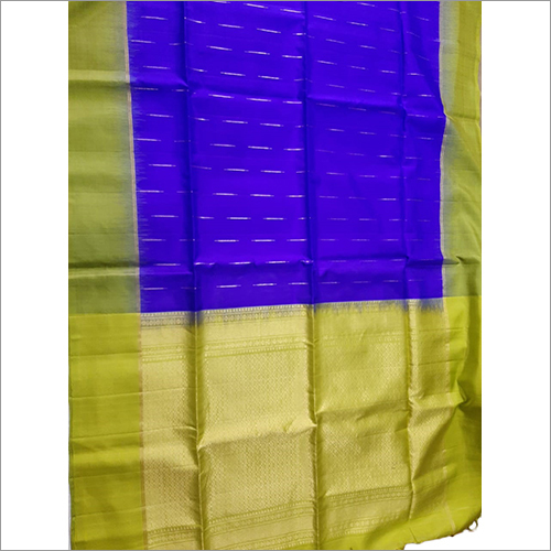 मल्टीकलर हैंडलूम प्योर सॉफ्ट सिल्क साड़ी