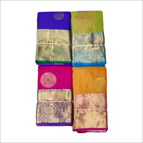 मल्टीकलर 4 साड़ी कॉम्बो सेट