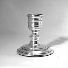 Brass Small Palm Tree Black Candle Holder