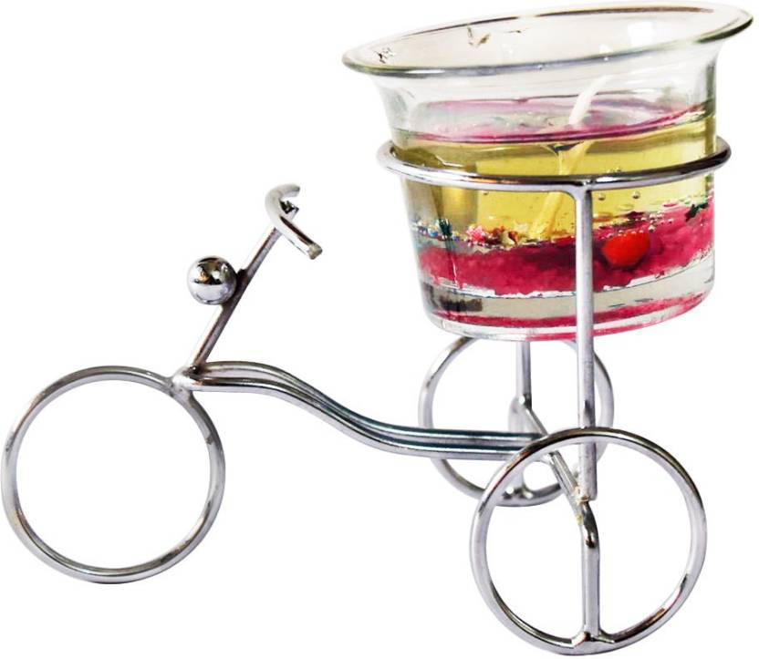 Brass Ring Taper Candle Holder Set Of Four