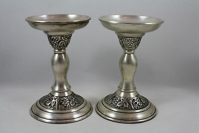Brass Round Designed Candlestickholder