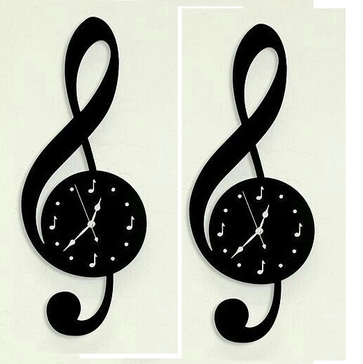 Home Decoration Wall Clock Color Of Band: Black