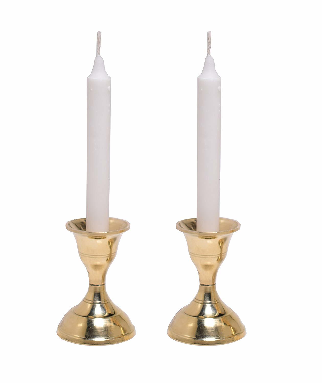 Brass Small Candlestick Holder