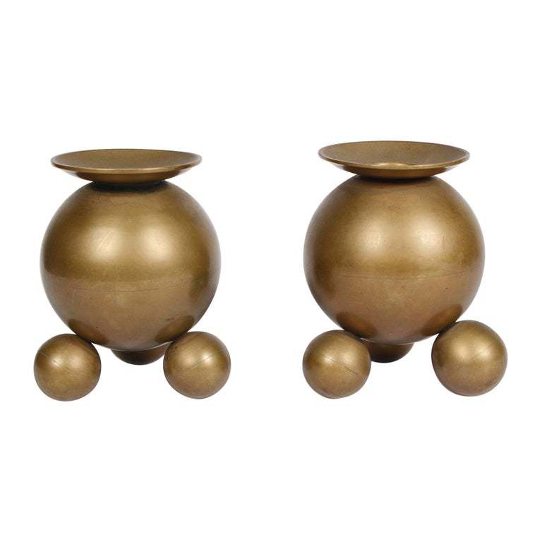 Brass Small Candlestick Holder