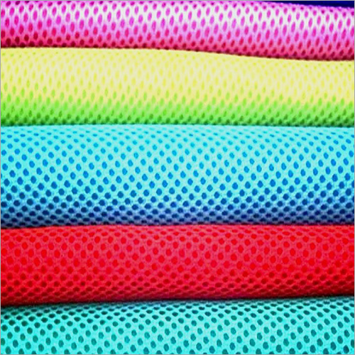 Mesh Fabric - 100% Polyester, Soft Texture, Available In Multiple Colors | Hand Wash, Suitable For All Seasons