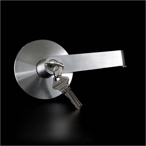 Brushed Trim Handle Lock For Panic Bar