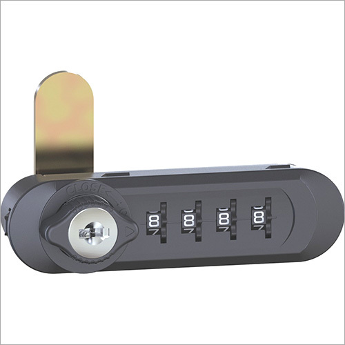Brushed Combination Lock For Pedestals