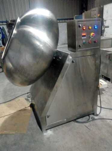 Coating Pan - Stainless Steel, 1500x1000x1200 mm | Capacity: 50-100 Liters, Power: 3 kW, Voltage: 220V, Rotation Speed: 20-40 RPM, Ideal for Coating Jackfruit Pulp, Jams, Jellies