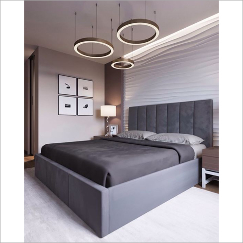 कुशन डबल बेड