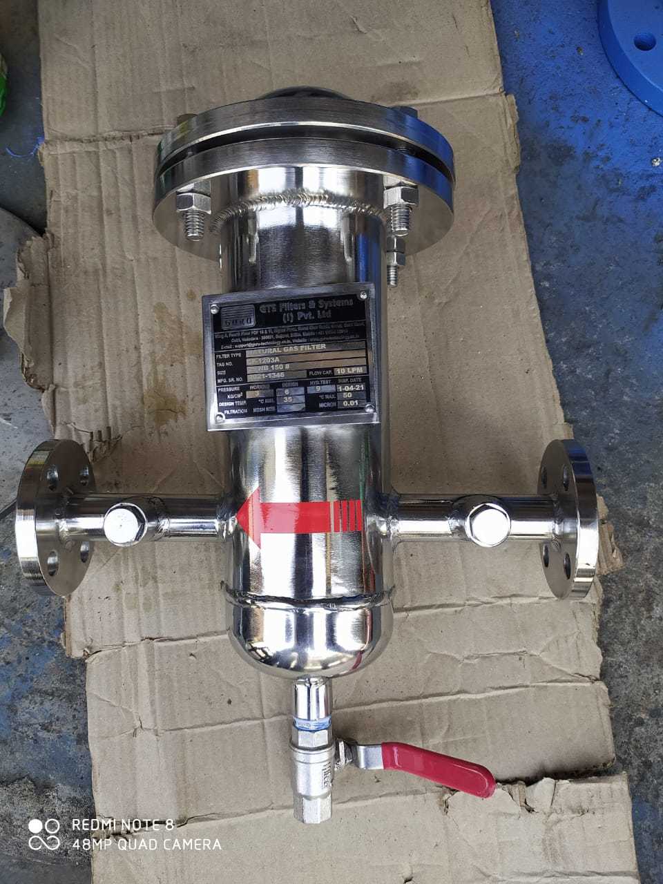 Customized Gas Filter System