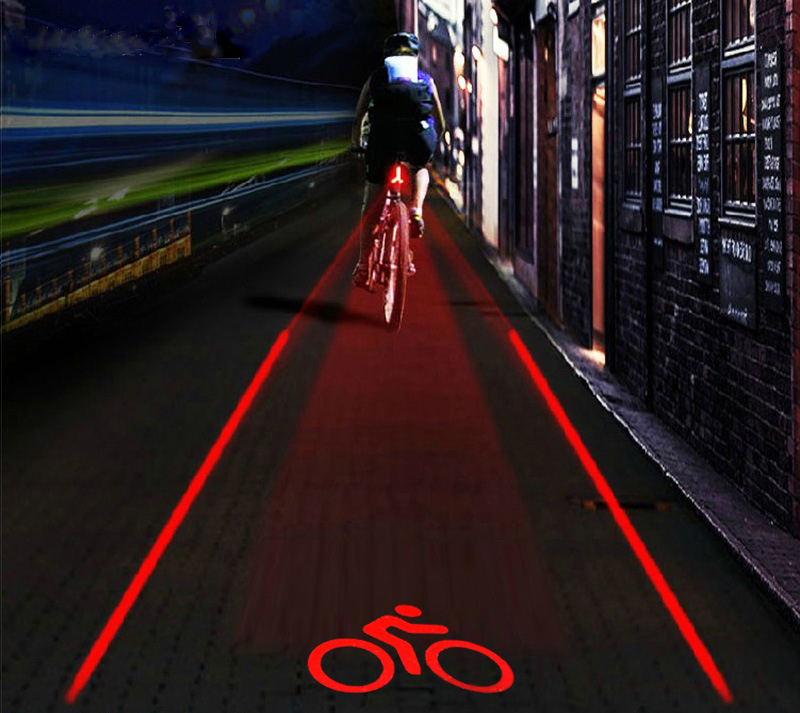 Laser Tail Light - Size: 80*40*22mm