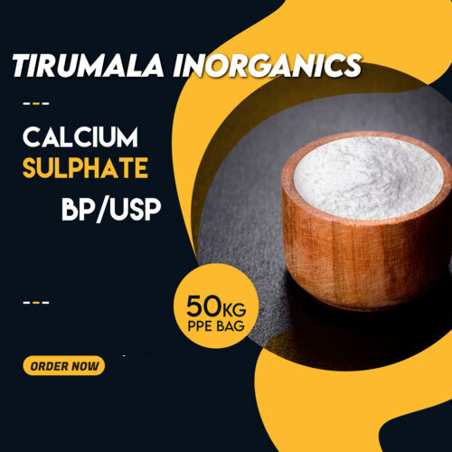 कैल्शियम सल्फेट बीपी/यूएसपी कैस नंबर: 7778-18-9