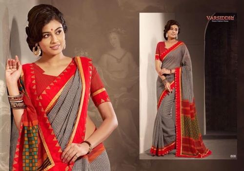 डिज़ाइनर पहनने की साड़ी