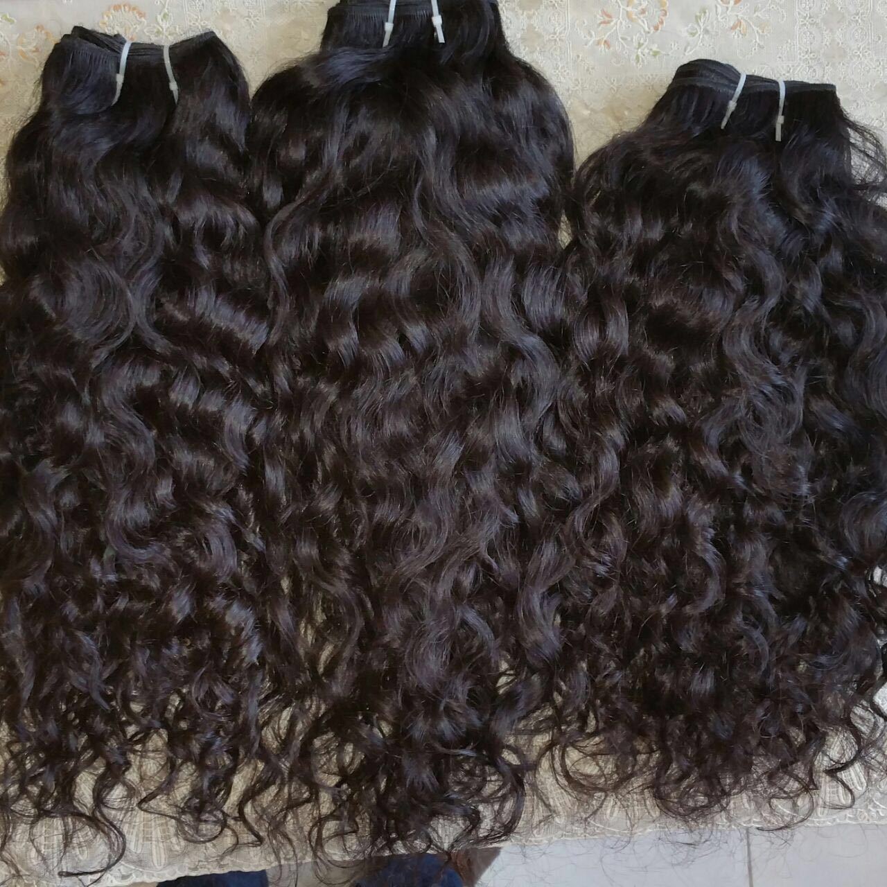 Natural Deep Curly Best Human Hair Extensions Application: Household