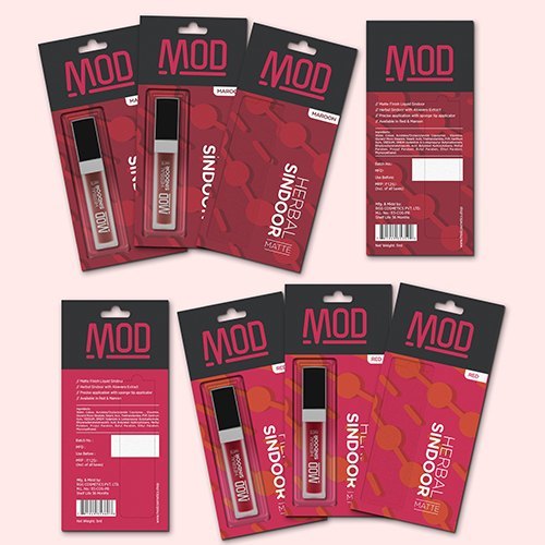 Cosmetics Blister Packaging Cards