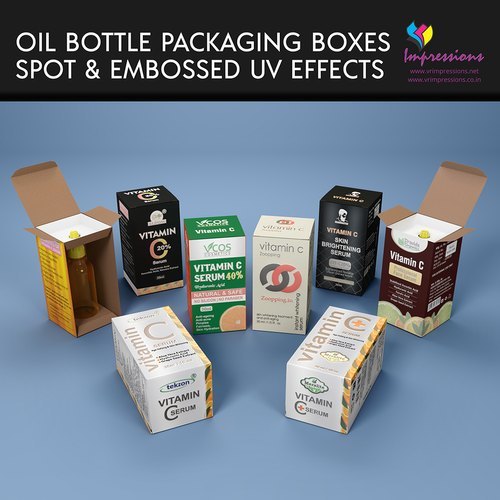Essential Oils Packaging Boxes With Uv Effects