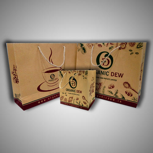 Brown Kraft Paper Carry Bags