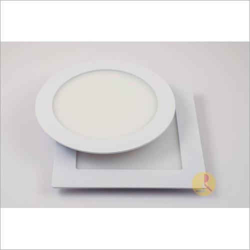 15 Watt LED Panel Light - Round/Square Shape, 220 Volt Input, Cool White Light Color, Electric Power Factor