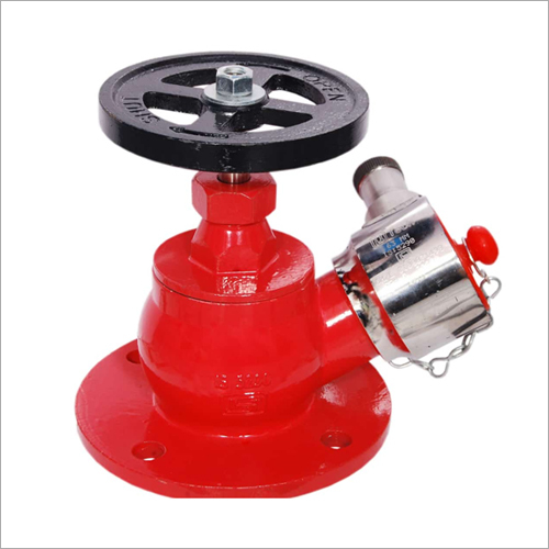 Fire Hydrant Valve - Pvc Material, Industrial Use, Bright Red Color | Ideal For Industrial Applications