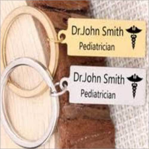 Doctor Metal Keychain