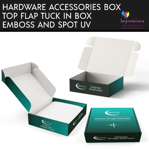 Self Locking Boxes - Corrugated Kraft Paper, Rectangular Shape, Multicolor Printing | Lightweight, Eco-friendly, High Tearing Strength, Easy To Carry