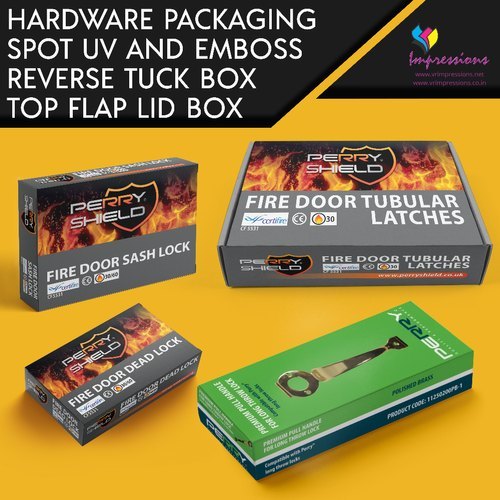 Hardware Packaging Boxes - Corrugated Kraft Paper, 1-5 Kg Capacity , Customized Design With Bio-degradable Material And Reliable Protection